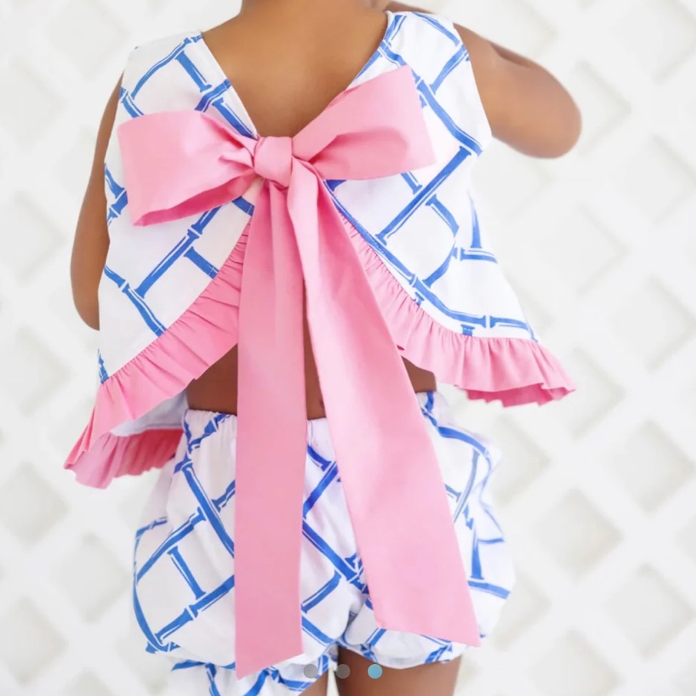 Rare TBBC Beaufort Bonnet Susy Swing Top Set Bamboo Proverbs Broadcloth 12/18/24